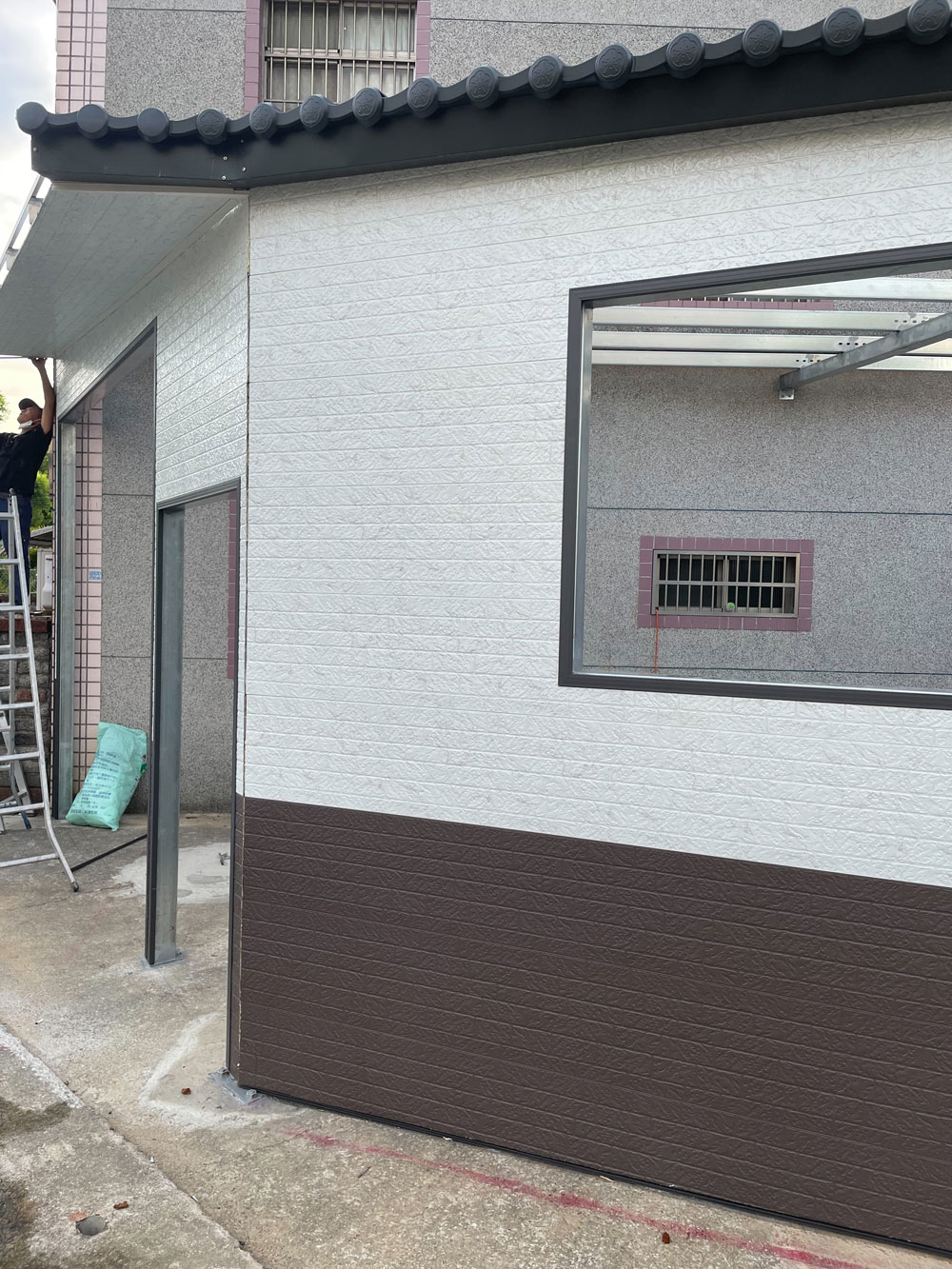 新竹裝潢鐵板車庫搭建